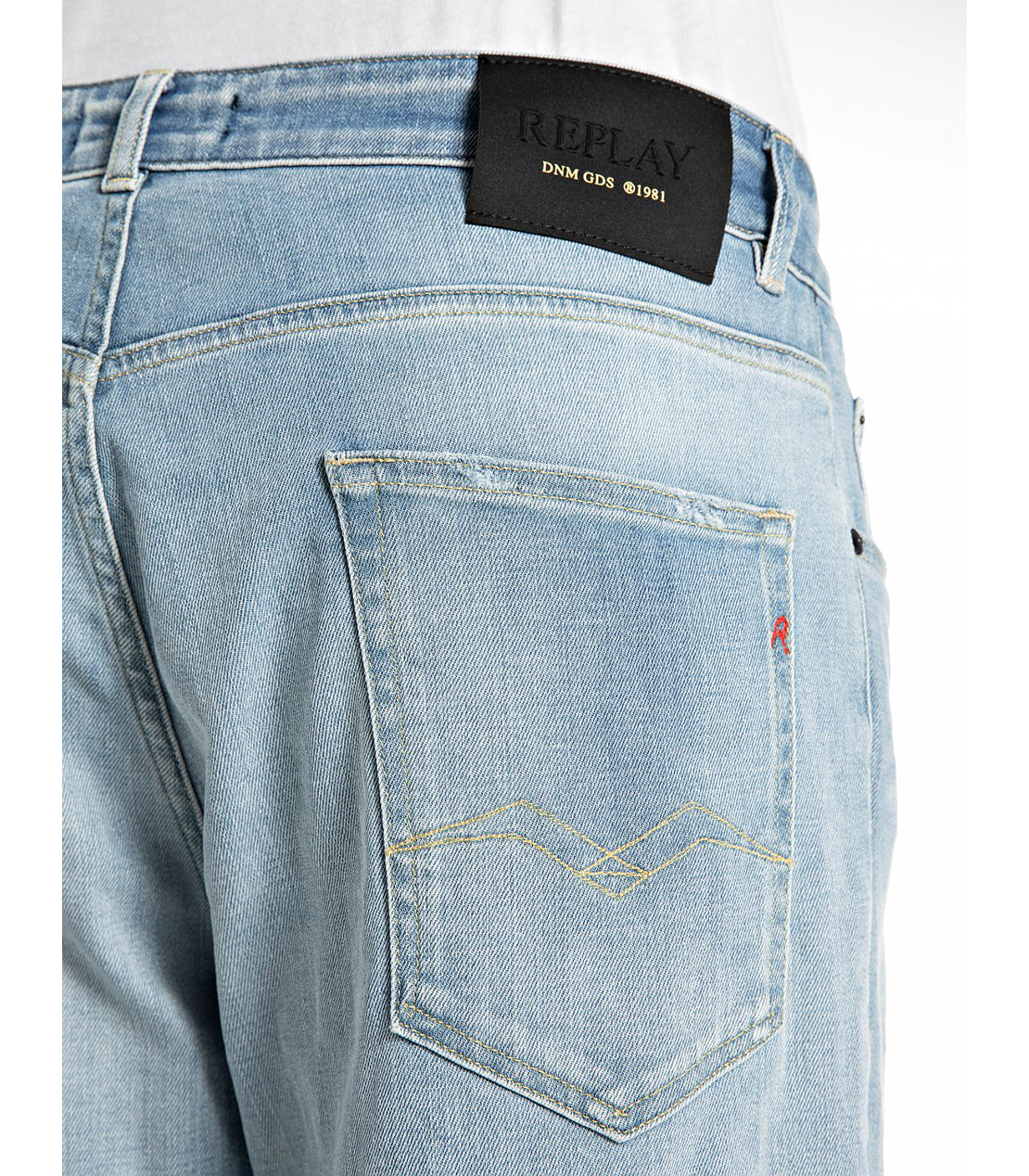 NEW ブーツカットCLEY ライトインディゴストレッチデニム 詳細画像 ライトブルー 8